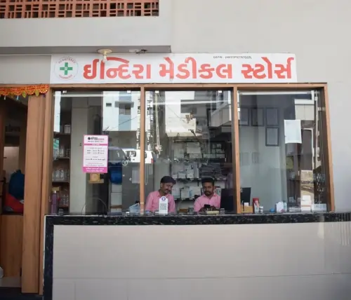 Medical store at best ivf center deesha